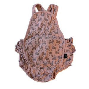 HUXBABY
Bunny Playsuit 6-12 months ruffle detail 100% organic super fine cotton